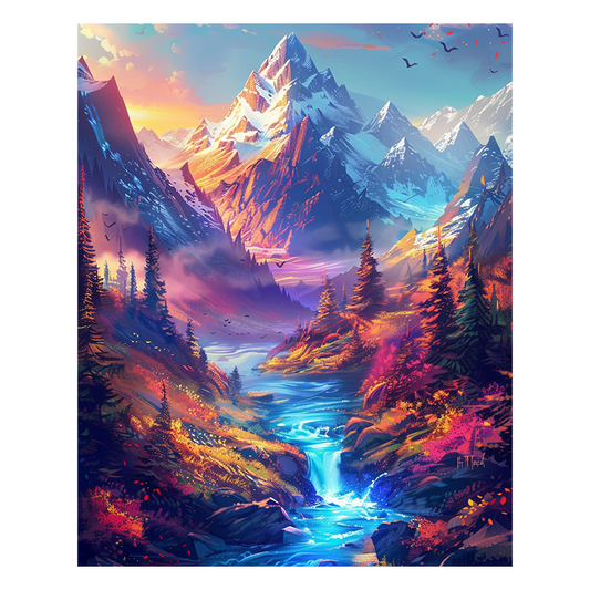 Nature's Palette - Wooden Jigsaw Puzzle