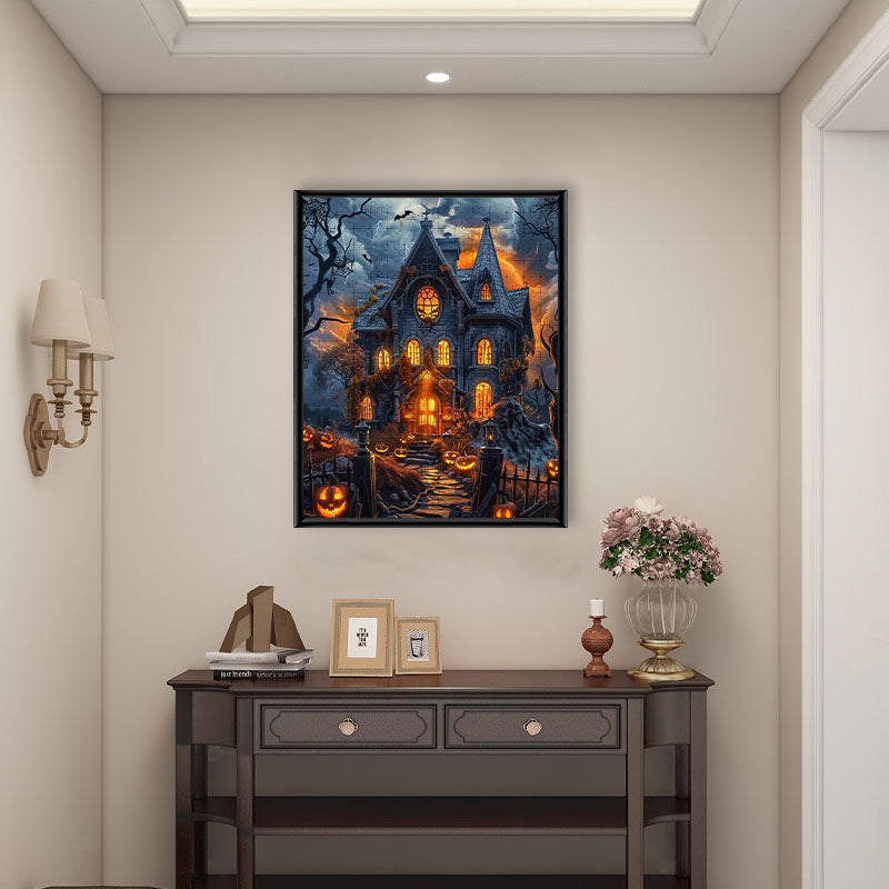 Spooky Castle - Wooden Jigsaw Puzzle