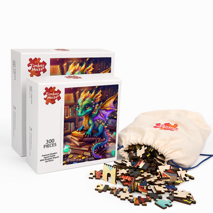 Treasure Dragon - Wooden Jigsaw Puzzle