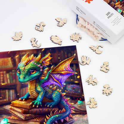 Treasure Dragon - Wooden Jigsaw Puzzle
