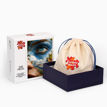 Earth's Gaze - Wooden Jigsaw Puzzle