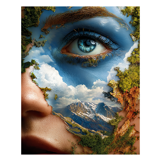 Earth's Gaze - Wooden Jigsaw Puzzle