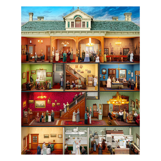 Dollhouse Dreams - Wooden Jigsaw Puzzle