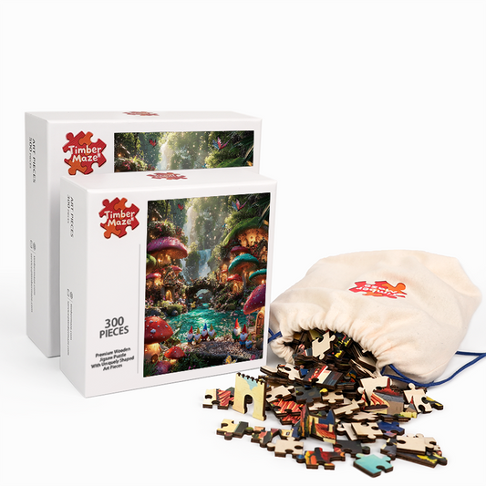 Fairy Forest - Wooden Jigsaw Puzzle