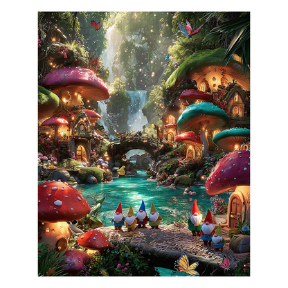 Fairy Forest - Wooden Jigsaw Puzzle
