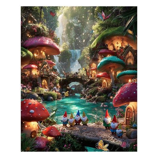 Fairy Forest - Wooden Jigsaw Puzzle