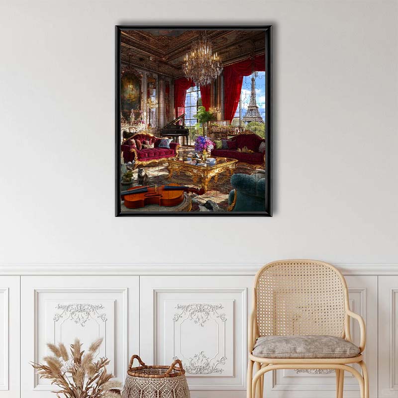 Luxury Parisian Dream - Wooden Jigsaw Puzzle