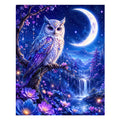 Celestial Moon Owl - Wooden Jigsaw Puzzle