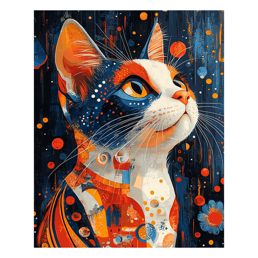 Calico Cat - Wooden Jigsaw Puzzle