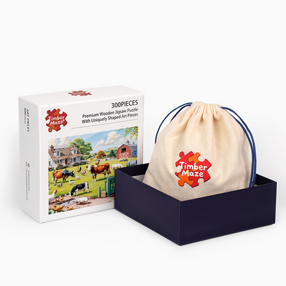 Farm Life - Wooden Jigsaw Puzzle