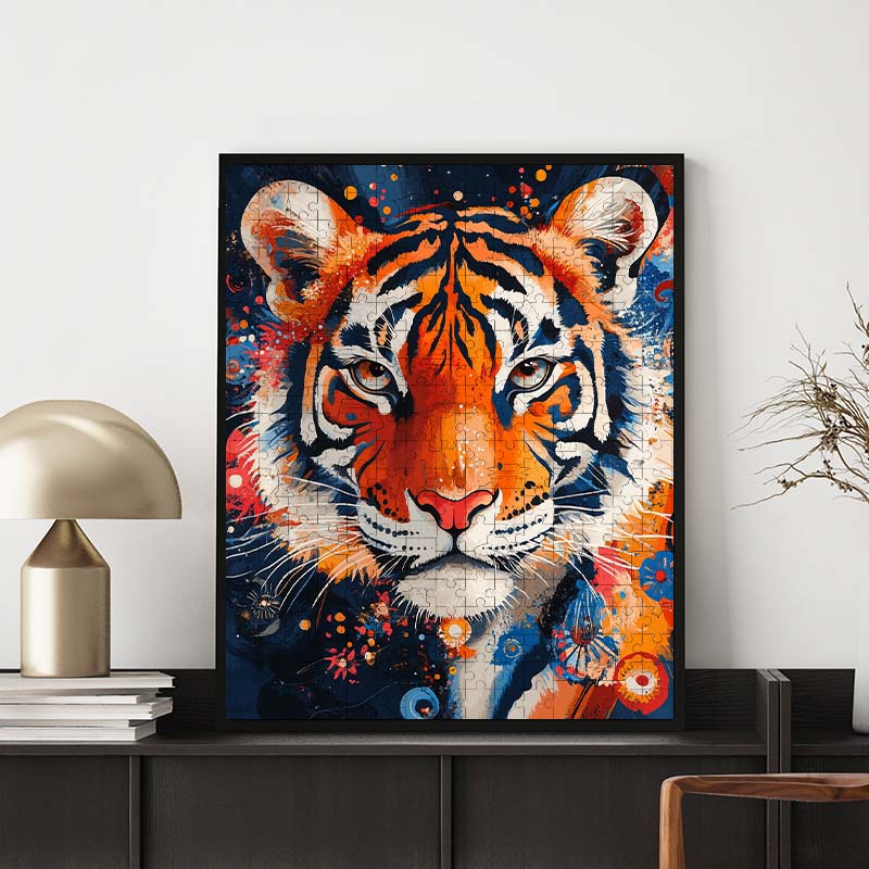 King of the forest - Wooden Jigsaw Puzzle