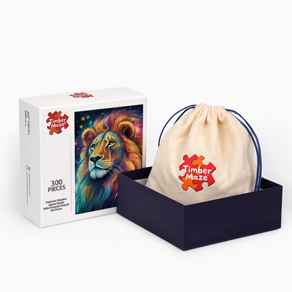 Lion Mane - Wooden Jigsaw Puzzle