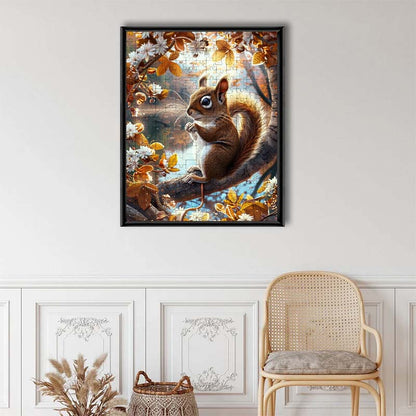 A Squirrel's Moment - Wooden Jigsaw Puzzle