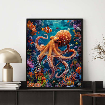Ocean Life Symphony - Wooden Jigsaw Puzzle
