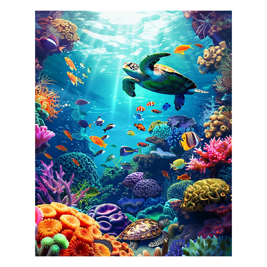 Underwater Paradise - Wooden Jigsaw Puzzle