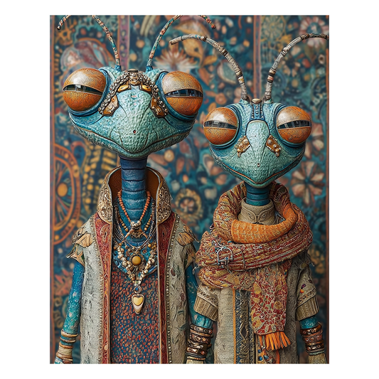 Alien Warriors - Wooden Jigsaw Puzzle