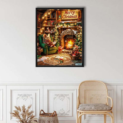 Christmas Mice - Wooden Jigsaw Puzzle