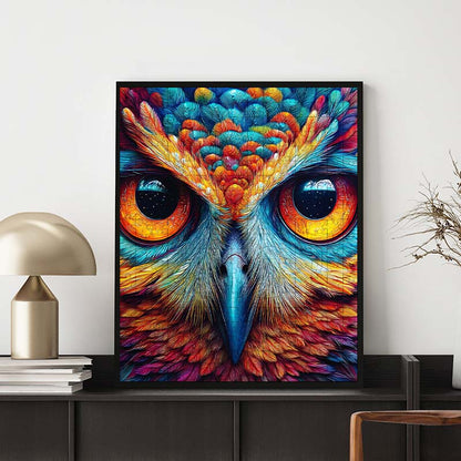 Cosmic Owl - Wooden Jigsaw Puzzle