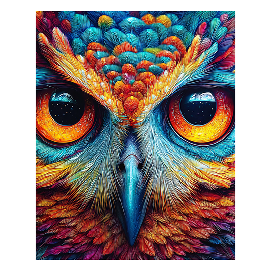 Cosmic Owl - Wooden Jigsaw Puzzle