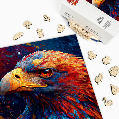Majestic Eagle - Wooden Jigsaw Puzzle