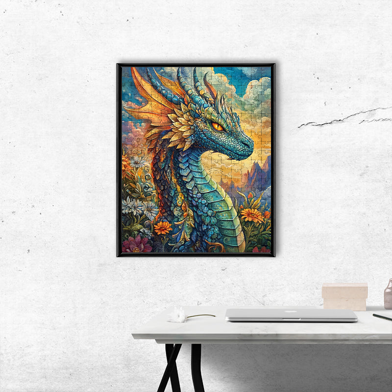 Dragon Fantasy - Wooden Jigsaw Puzzle