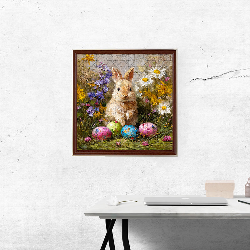Easter Bunny - Wooden Jigsaw Puzzle