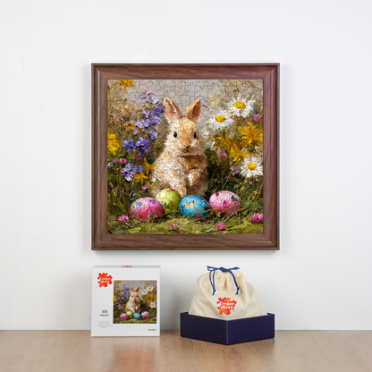 Easter Bunny - Wooden Jigsaw Puzzle