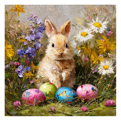 Easter Bunny - Wooden Jigsaw Puzzle