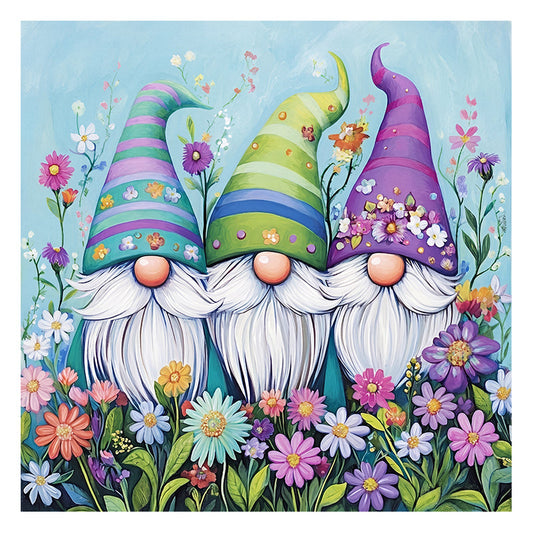 Garden Gnomes - Wooden Jigsaw Puzzle