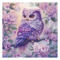 Lavender Owl - Wooden Jigsaw Puzzle