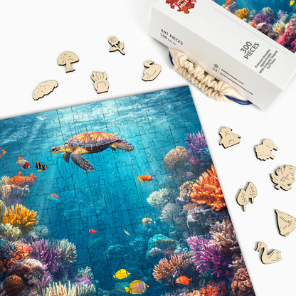 Sea Life - Wooden Jigsaw Puzzle