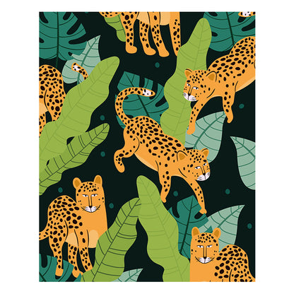 Leopard Jungle - Wooden Jigsaw Puzzle