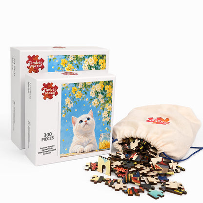 Cat’s Summer - Wooden Jigsaw Puzzle
