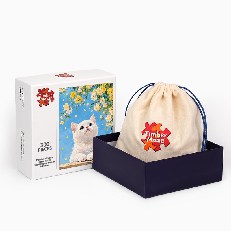 Cat’s Summer - Wooden Jigsaw Puzzle