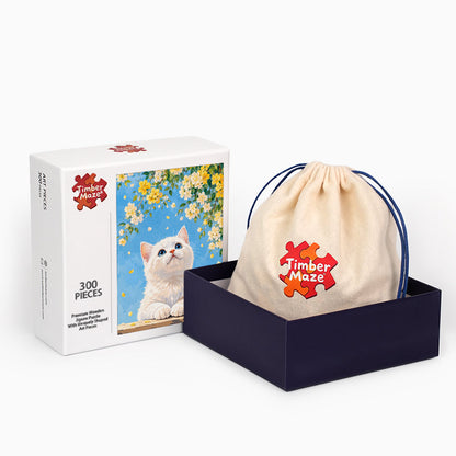 Cat’s Summer - Wooden Jigsaw Puzzle