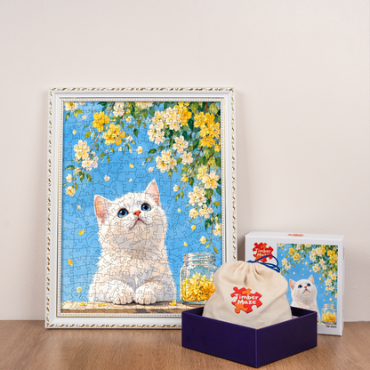 Cat’s Summer - Wooden Jigsaw Puzzle