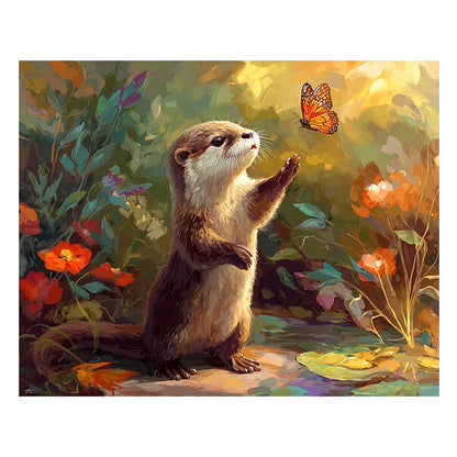Curious Otter - Wooden Jigsaw Puzzle