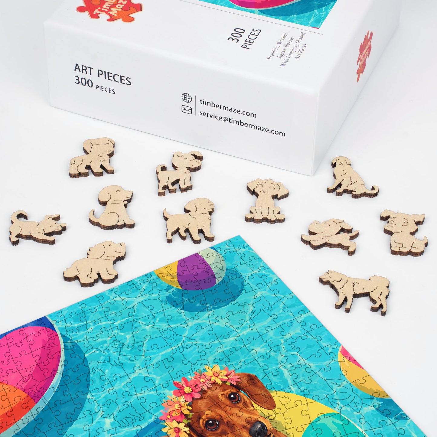 Summer Sausage - Wooden Jigsaw Puzzle
