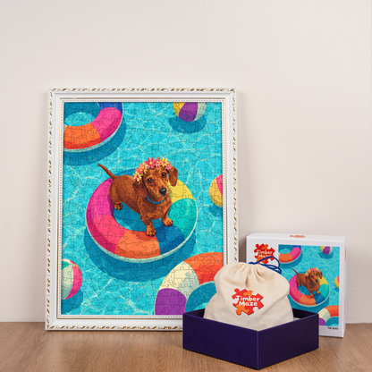 Summer Sausage - Wooden Jigsaw Puzzle