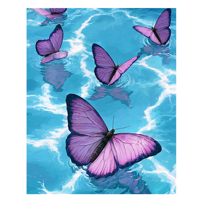 Violet Drift - Wooden Jigsaw Puzzle