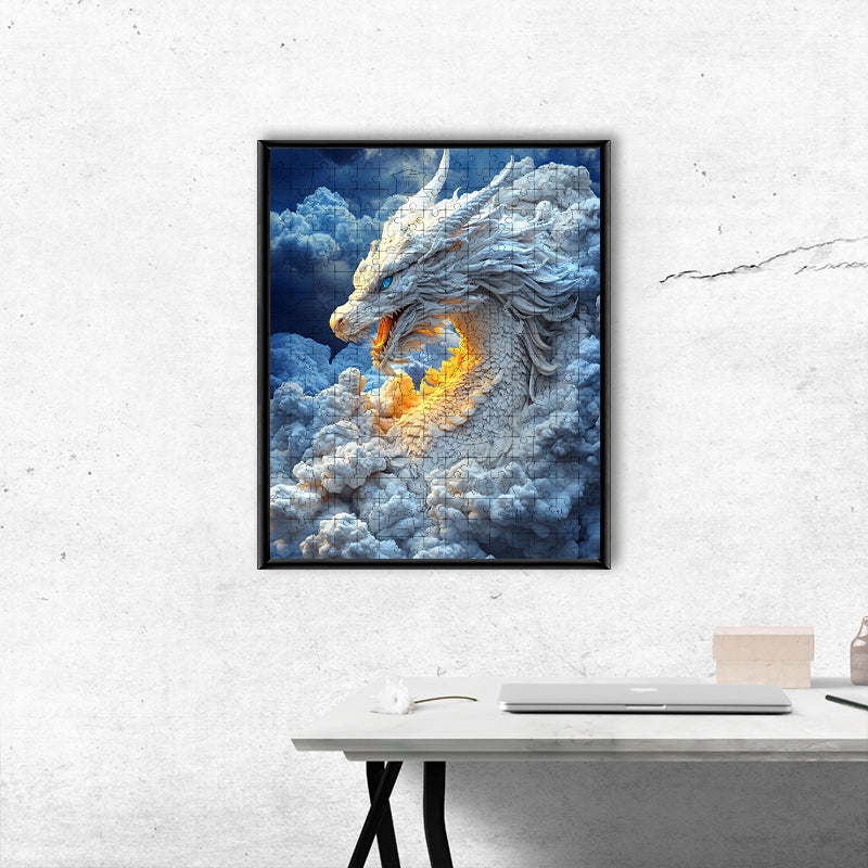 Cloud Serpent - Wooden Jigsaw Puzzle