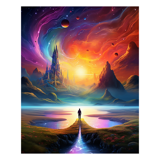 Starlight Realm - Wooden Jigsaw Puzzle