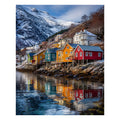 Arctic Village - Wooden Jigsaw Puzzle