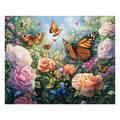 Butterfly Garden - Wooden Jigsaw Puzzle