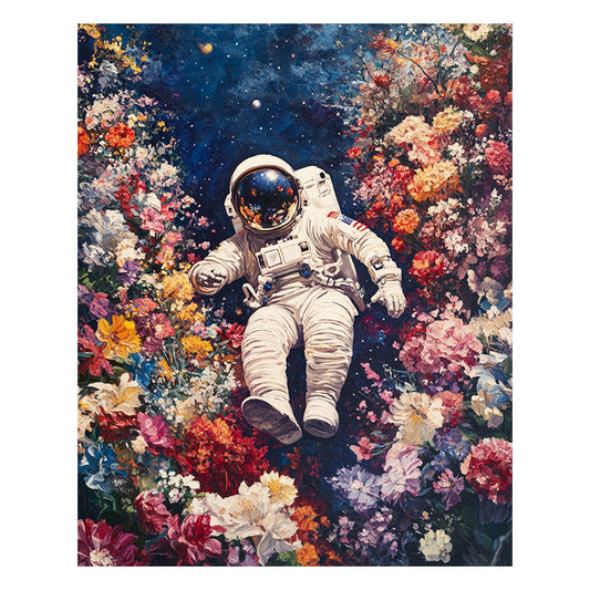 Floral Adventure - Wooden Jigsaw Puzzle