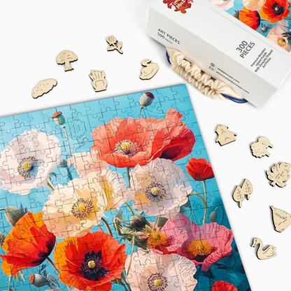 Wild Elegance - Wooden Jigsaw Puzzle