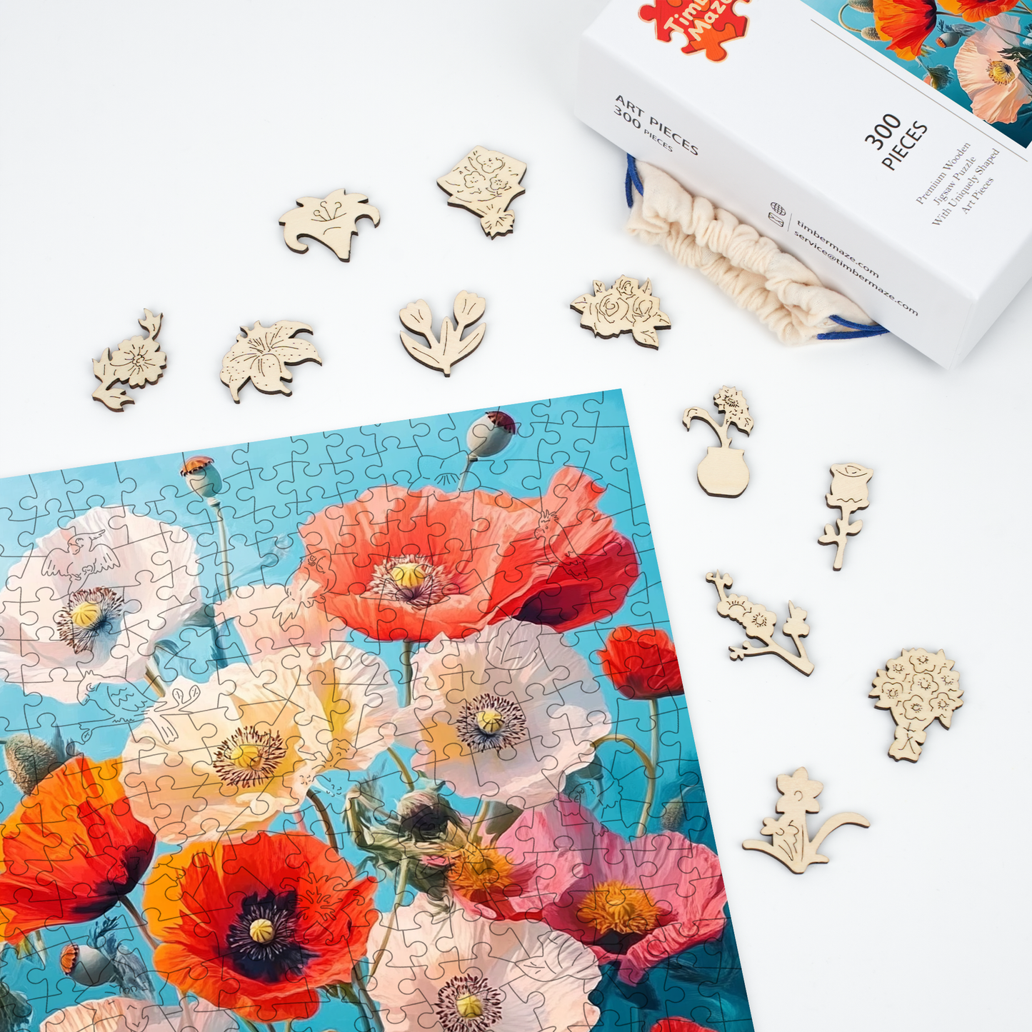 Wild Elegance - Wooden Jigsaw Puzzle