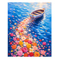 Flower Field Voyage - Wooden Jigsaw Puzzle