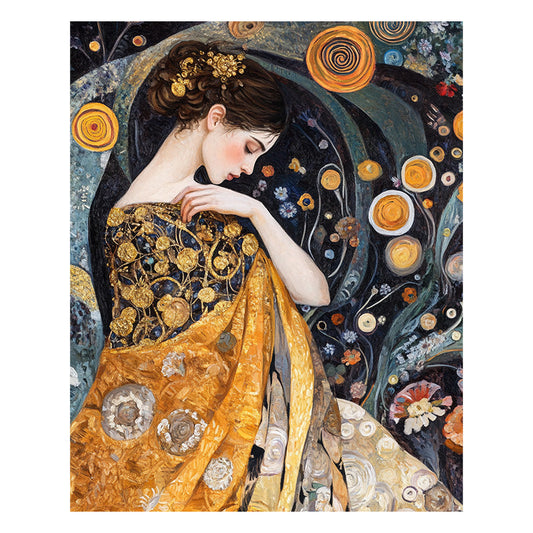 Elegant Woman - Wooden Jigsaw Puzzle