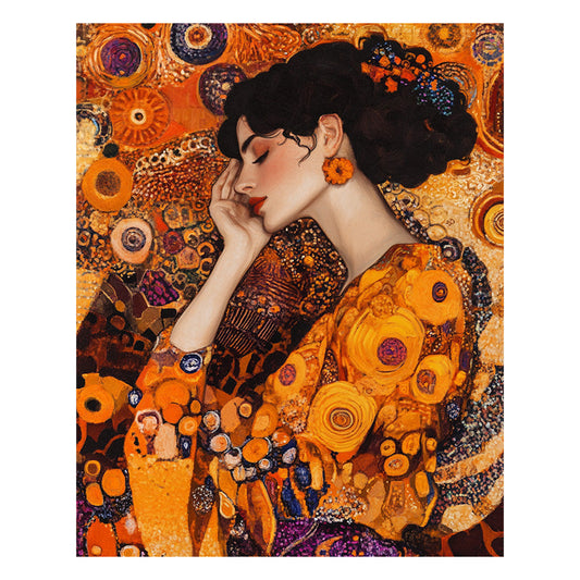 Vintage Woman - Wooden Jigsaw Puzzle